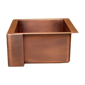 copper sink stain resistant copper <b>basin</b> heat resistant copper sink long term use copper <b>basin</b> lifetime product copper sink - Product Image 2