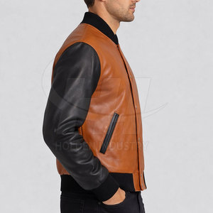 Chaqueta de Cuero de Béisbol de Estilo Clásico, Cómoda de Usar, Chaqueta de Cuero de Béisbol Premium - Product Image 3