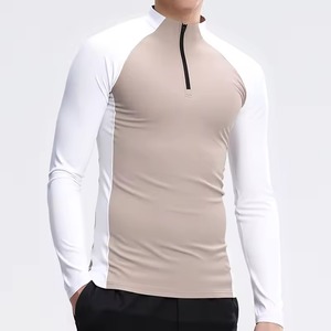 Custom Muscle Fit <b>Compression</b> T <b>Shirt</b> Manufacturer Gym Fitness Workout <b>Shirt</b> Polyester Spandex OEM ODM Private Label Custom Logo - Product Image 5