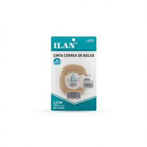 Correa de cáñamo ILAN de 2.5 cm x 150 cm aprox. para asa de bolso - Product Image 1