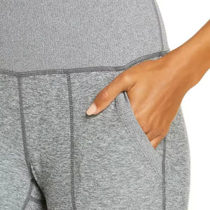 Leggings de Yoga Tejidos de Alta Calidad Personalizados por el Mejor Fabricante, para Mujer, Opciones de Cintura Alta y Media, Transpirables para Gimnasio - Product Image 5