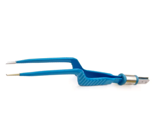 Pince bipolaire à baïonnette en acier inoxydable, instrument médical, pince de coagulation bipolaire angulaire pour interventions chirurgicales de précision - Product Image 4