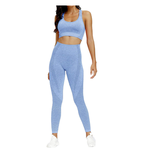 Trendy Polyester Yoga Set Featuring Comfortable Design for Running Workout Training and Yoga Performance - Product Image 1