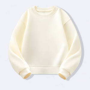 เสื้อสเวตเชิ้ตเด็ก ผลิตอย่างมืออาชีพ ผ้าฝ้ายฟลีซ แขนยาว สีพื้น ปักโลโก้ได้ตามต้องการ สำหรับเด็กชายและเด็กหญิง ขายส่ง ทนทาน เหมาะสำหรับฤดูหนาว - Product Image 4