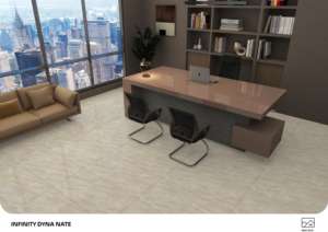 Dalle de porcelaine brillante Nova Reflect 600x1200mm 60x120cm 24x48 pouces, carrelage architectural de luxe - Product Image 3