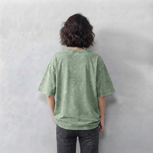 Camiseta de Mujer de Alta Calidad, 100% Algodón, Cuello Redondo, Logotipo Personalizado Impreso, Apliques, Ecológica, Informal de Verano, Corte Regular - Product Image 2