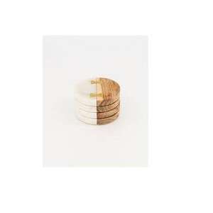 ชุดจานรองแก้วหินอ่อนธรรมชาติรักษ์โลก ดีไซน์ทันสมัย ทนทาน ล้างทำความสะอาดได้ เหมาะสำหรับใช้ในบ้าน ห้องครัว โต๊ะอาหาร - Product Image 4