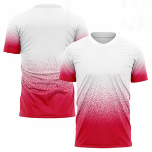 Nouveauté, maillot de football pour hommes personnalisé avec le nom de l'équipe, 100% polyester, protection UV, séchage rapide, respirant, logo personnalisé, haute qualité - Product Image 3