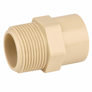 Adaptador Roscado Macho de CPVC |   Accesorio de Tubería Recta Flexible de Alta Presión en Pulgadas |   Norma ASTM - Product Image 4