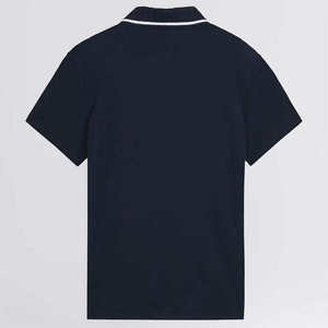 Chemises polo respirantes pour femmes, manches courtes, coupe ajustée, bordure contrastée, coton piqué, décontractées, pour le golf, le tennis, uniformes d'équipe, hauts, t-shirts - Product Image 5