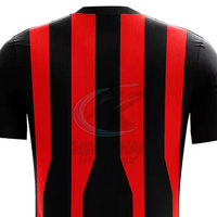 Camiseta de Fútbol de Manga Corta de Primera Calidad, Ropa Deportiva Ligera y Transpirable, Duradera, 100% Poliéster, Hecha en Pakistán