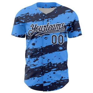 Maillot de baseball personnalisé pour adultes, imprimé par transfert thermique, respirant, col rond, manches courtes, uniforme de sport d'équipe unisexe - Product Image 6