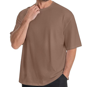 Camiseta Oversize Rosa Lavado Vintage de Algodón Pesado Unisex, Camiseta Lisa para Personalizar con Logotipo OEM, Estilo Urbano, Ajuste Holgado, Alta Calidad, Manga Corta - Product Image 3