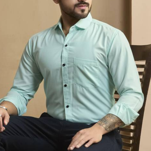 Chemise en lin et coton grande taille pour homme, manches longues, respirante, décontractée, vente en gros OEM - Product Image 5