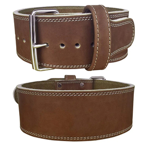 Lifting Cowhide Adjustable Portable Waterproof Power Lifting <b>Belt</b> Eco-friendly Durable Gym Training Waist Weightlifting <b>Belts</b> - Product Image 5