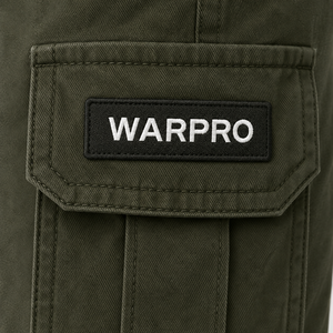กางเกงคาร์โก้ผู้ชาย WARPRO ผ้าแคนวาสเนื้อปานกลาง กันน้ำ ระบายอากาศได้ดี โพลีเอสเตอร์ 100% กระเป๋าหลายช่อง ชุดทำงาน สไตล์สตรีท ทรงตรง - Product Image 5
