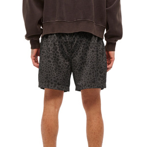 Custom Men's Leopard Print Mesh Basketball Shorts Quick Dry <b>Athletic</b> Gym Shorts OEM ODM Sportswear - Product Image 2