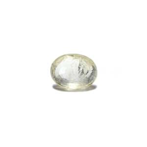 Loose 8.35 Carat Oval Cut Yellow Sapphire Gemstone for Fine Jewelry - Product Image 2