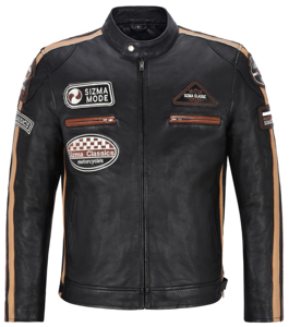 <b>Smart</b> Range Leather Custom 100% Genuine Sizma Wax Sheep Napa Leather <b>Men's</b> Winter Streetwear <b>Jacket</b> Silk Lining YKK Zipper - Product Image 1