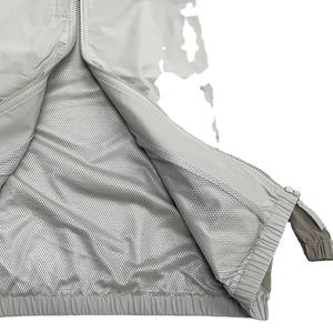 Conjunto de 2 Piezas de Pantalones Deportivos de Invierno con Cierre, Tallas Grandes, Unisex, con Ribetes Elásticos, Chaqueta Cortavientos de Nailon, Traje Deportivo de Alta Calidad, Personalizado OEM - Product Image 6