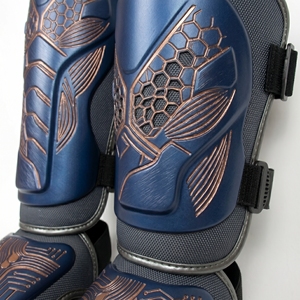 Protège-tibias réglables en néoprène avec fermeture auto-agrippante pour la boxe, équipement de protection, protège-tibias standard unisexe pour adultes - Product Image 6