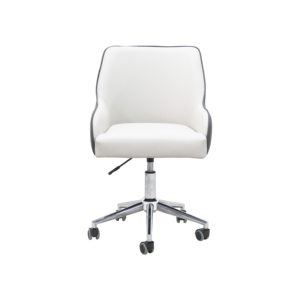 Fauteuil de pédicure moderne en PU avec dossier fixe, hauteur réglable et base pivotante pour usage en spa - Product Image 6