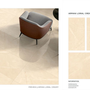 Carreaux de porcelaine polie de qualité supérieure 24x48, carreaux à haute brillance pour revêtements de sol intérieurs élégants et surfaces verticales - Product Image 1