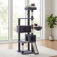 Condo pour chat multifonctionnel grand format avec housse amovible, très demandé
