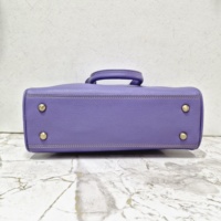 Nouveau Sac Fourre-tout Mini Vintage de Luxe en Cuir Véritable 2026 – Marques Célèbres, Logo Personnalisable, Étanche et Durable, Fermeture Ouverte
