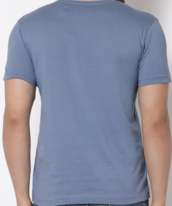 Camiseta de Algodón Estampada Personalizada de Alta Calidad para Hombre, Corte Regular, Cuello Redondo Informal, Camiseta Básica para la Moda de Verano y la Comodidad Diaria - Product Image 2