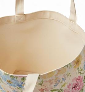 Sacs fourre-tout décontractés en toile élégants pour femmes Luxe Enterprises 2026 avec fermeture éclair, légers, pliables, personnalisables par transfert numérique - Product Image 3