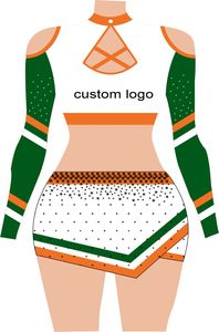 Costumes pour femmes, uniformes de cheerleading, ensembles de danse pour boîtes de nuit, vêtements de fête, uniformes personnalisés de majorettes et de cheerleaders - Product Image 3