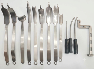 Kit Quirúrgico de 41 Piezas de Instrumentos ORL con Juego de Acero Inoxidable Reutilizable y Esterilizable - Product Image 1