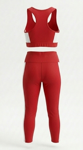 Ensemble de yoga 2 pièces pour femmes, vêtements de sport, haut et leggings, tenue d'entraînement extensible et respirante, vêtements de sport - Product Image 5