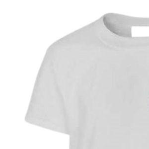 Camiseta Blanca de Manga Corta con Cuello Redondo para Adolescentes, con Diseño Gráfico Pequeño en Vinilo, para la Escuela, Uso Diario, Ropa Cómoda para la Calle - Product Image 4