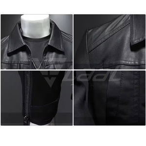 Veste en cuir pour homme, doublure douce, vêtement d'extérieur élégant, qualité durable, veste d'hiver tendance, veste en cuir pour homme - Product Image 6