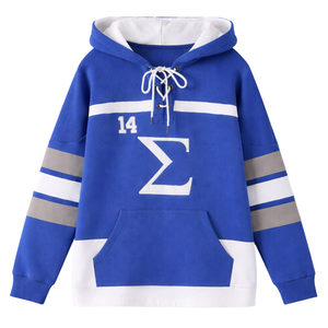 Sudadera con Capucha de Hockey Phi Beta Sigma, Ropa de Fraternidad Griega con Diseño Atlético Audaz, Comodidad Premium y Ajuste Elegante - Product Image 4
