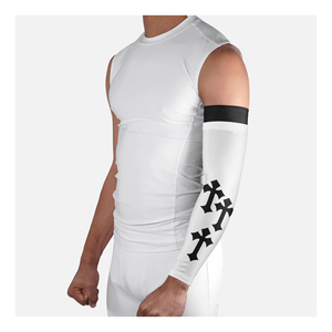 Customized Plain Color Unisex <b>Compression</b> <b>Arm</b> <b>Sleeves</b> For Cycling Gym & Running Tight Fit Sweat Absorbing Compressed <b>Arm</b> <b>Sleeve</b> - Product Image 6