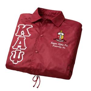 Chaqueta Kappa Alpha Psi Line Crossing Krimson, Ropa de Fraternidad Griega con Diseño Audaz, Comodidad Premium y Ajuste Elegante - Product Image 6