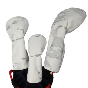 Housse de tête de club de golf personnalisée OEM avec logo, en cuir PU imperméable, meilleur design, pour driver, protections de clubs de golf sportifs - Product Image 2