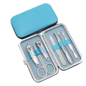 Stainless Steel <b>Nail</b> <b>Kit</b> With Clipper Scissor File Portable Manicure Set For Adults Classic Style Case Packing - Product Image 3