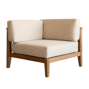 <b>Reclining</b> Sofa Set Teak Wood Frame With L Shape With Super Comfortable Cushion Minimalist Style Home Hotel Furniture - Product Image 3
