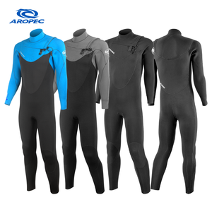Super Stretch Breathable <b>3</b>.0mm Chest Zip Windproof Surf Wetsuit with Front Logo Position for Surfing and Water Sports - Product Image 1