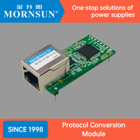 El módulo de conversión de protocolo Mornsun convierte la señal UART SPI en red CAN Bus y puerto serie a módulo transceptor Ethernet