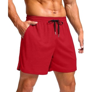 ECONEX SPORTS 2025 Short de gymnastique à fleurs pour homme à séchage rapide Style jogger en maille avec cordon de serrage réglable et tissu tricoté doux - Product Image 6