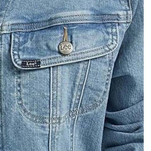 Veste en jean pour femme la plus vendue, délavée clair, avec manches à empiècements, manteau en jean décontracté, vêtement d'extérieur tendance pour l'automne - Product Image 6