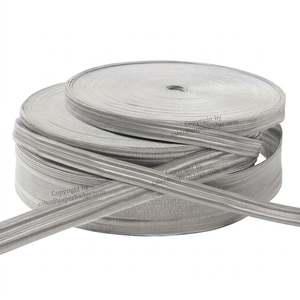 ดีไซน์ระดับมืออาชีพ คุณภาพสูง ลูกไม้ถักเส้นใยไมลาร์สีเงิน ลูกไม้ถักเส้นด้ายทองสำหรับเครื่องแบบ - Product Image 4