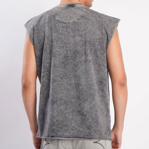 Camiseta sin mangas para hombre, top deportivo premium, material ligero y transpirable, diseño atlético cómodo, ideal para entrenamiento en el gimnasio - Product Image 5