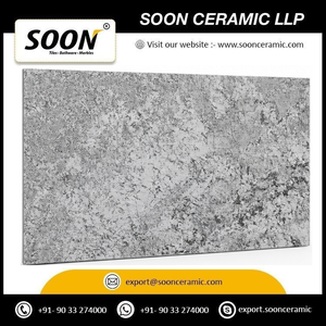 Mármol Calcita Pulido ALPINE WHITE Ecológico con Vetas Negras y Verdes, Gran Losa, Diseño 3D, Decoración Moderna para Paredes de Sala de Estar - Product Image 2