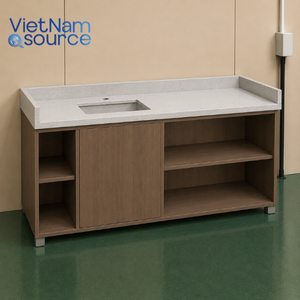 Nouvelles conceptions de mobilier pour l'ouverture d'hôtels Baymont, incluant des armoires de rangement et des meubles de chambre fabriqués en usine pour les chambres d'hôtes. - Product Image 1